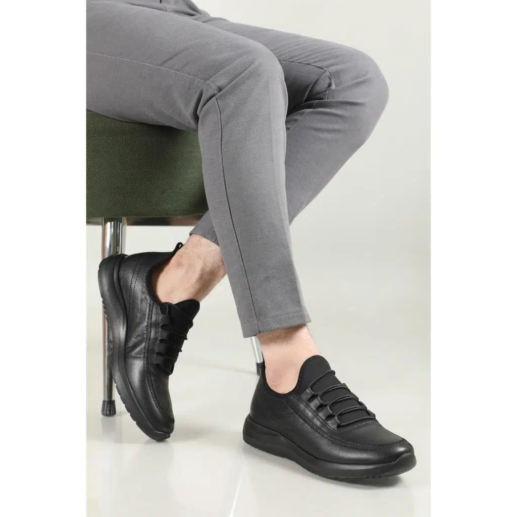 Greyder 14622 Mr Erkek Deri Spor Ayakkabı Siyah 40-45 
