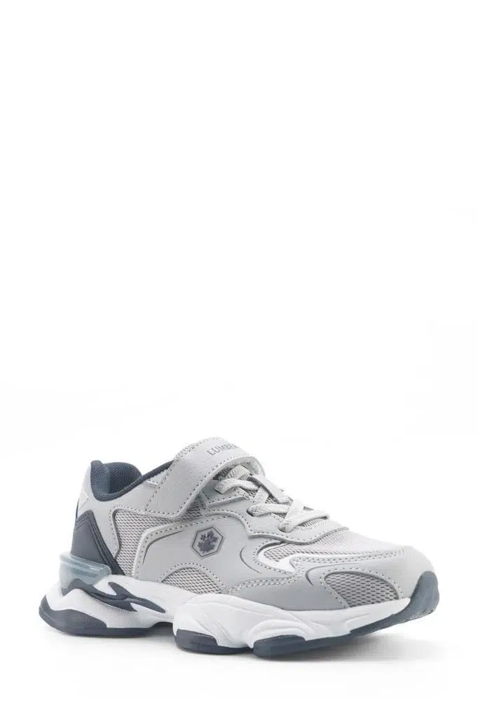 Lumberjack MADAX JR 5FX 101941731 Erkek Çocuk Spor Ayakkabı Gri Laci 31-35 