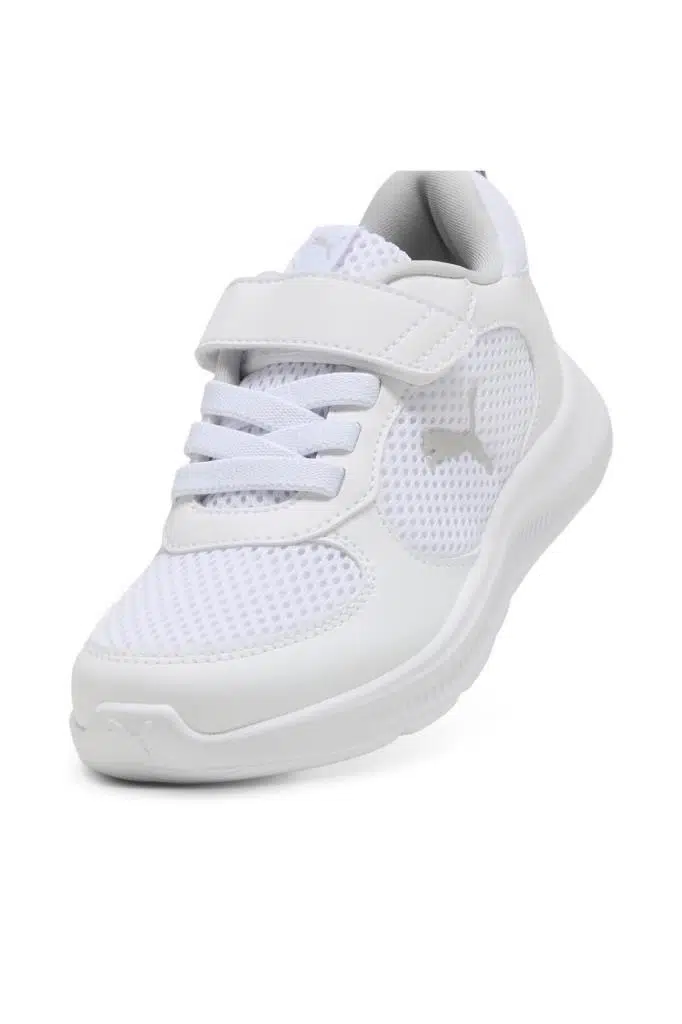 Puma Fun Racer 2 AC+ PS 400580 05 Unisex Çocuk Spor Ayakkabı Beyaz Gri 28-35 Puma Fun Racer 2 AC+ PS 400580 05 Unisex Çocuk Spor Ayakkabı Beyaz Gri 28-35