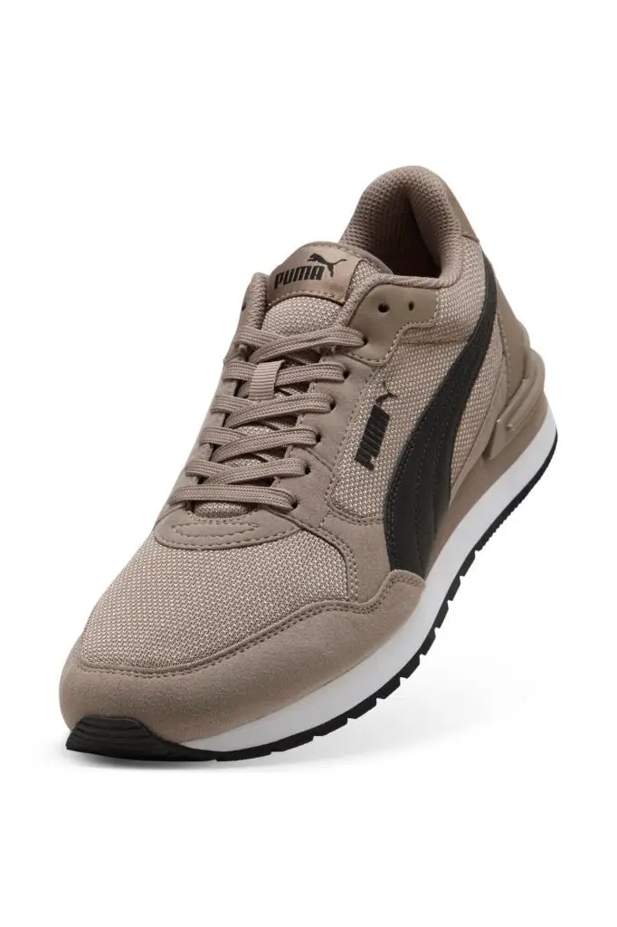 Puma ST Runner v4 Mesh 399666 18 Erkek Spor Ayakkabı Gri Siyah 40-45 