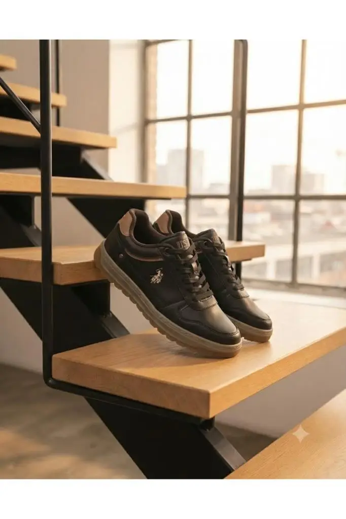U.S. Polo Assn. BELO 6PR 102696146 Erkek Sneaker Ayakkabı Kahve 40-45 