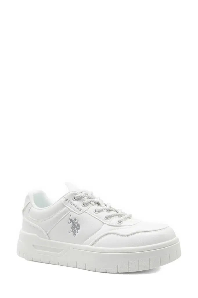 U.S. Polo Assn. CANDY 6FX 102158013 Kadın Sneaker Ayakkabı Beyaz 36-40 
