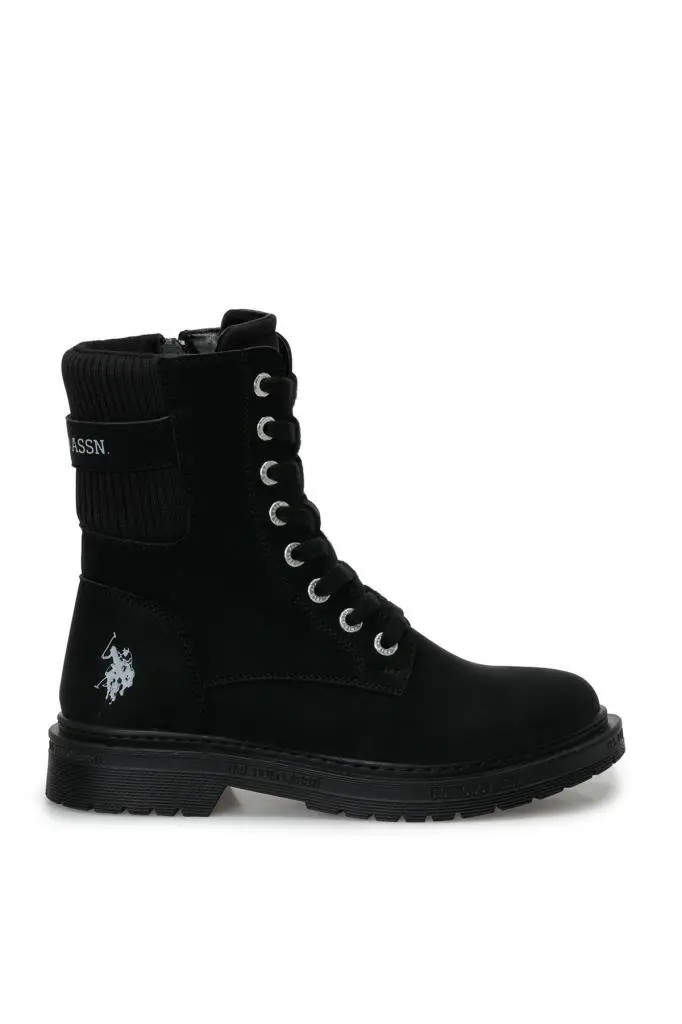 U.S. Polo Assn. LANE 6PR 102716464 Kadın Bot Siyah 36-40 