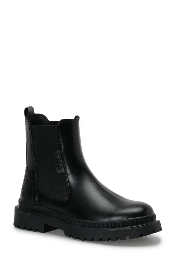 U.S. Polo Assn. OTTAVIA 6PR 102716460 Kadın Chelsea Bot Siyah 36-40 