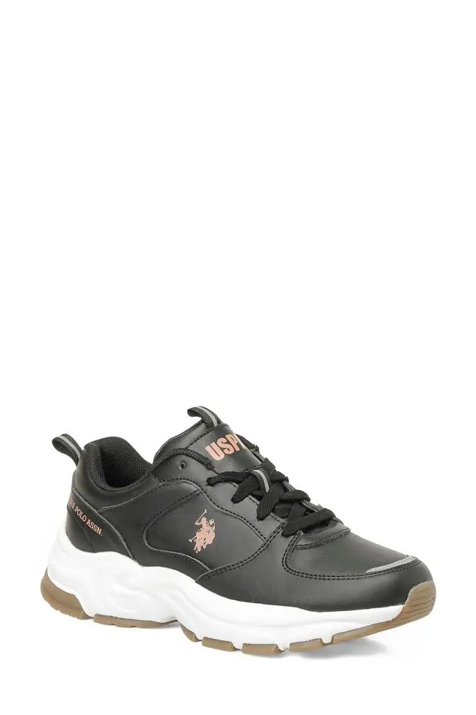 U.S. Polo Assn. SORLEY 6PR 102696469 Kadın Spor Ayakkabı Siyah 36-40 