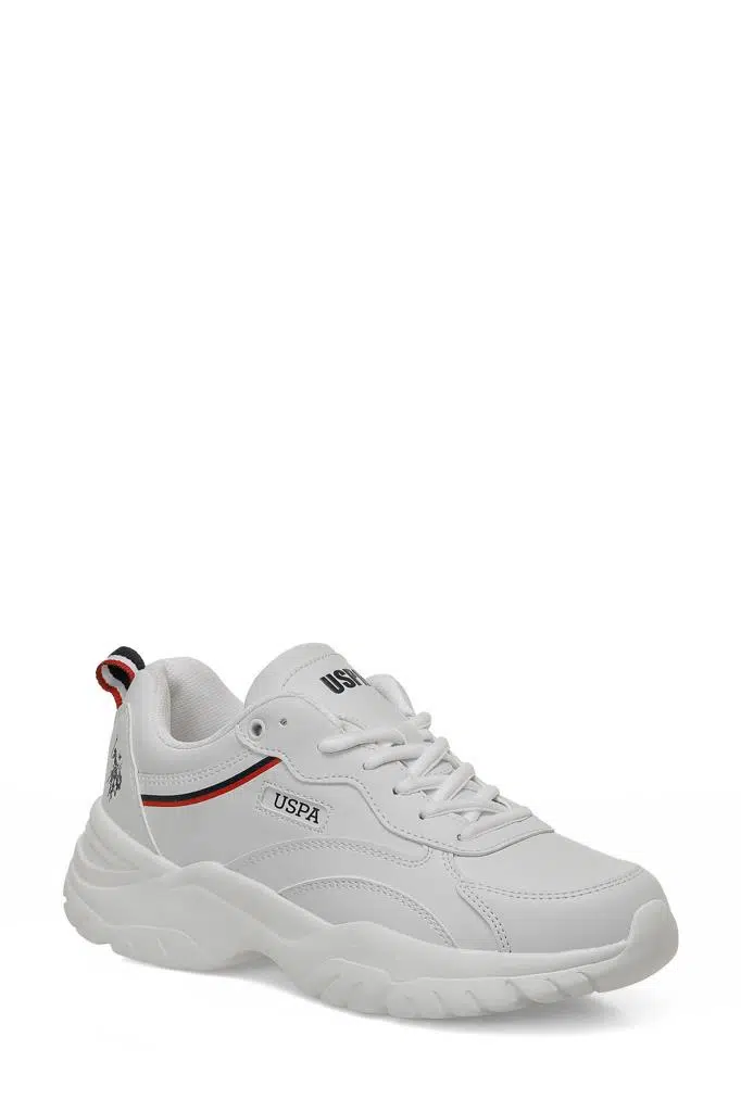 U.S. Polo Assn. TRACEY 6FX 102065376 Kadın Spor Ayakkabı Beyaz 36-40 