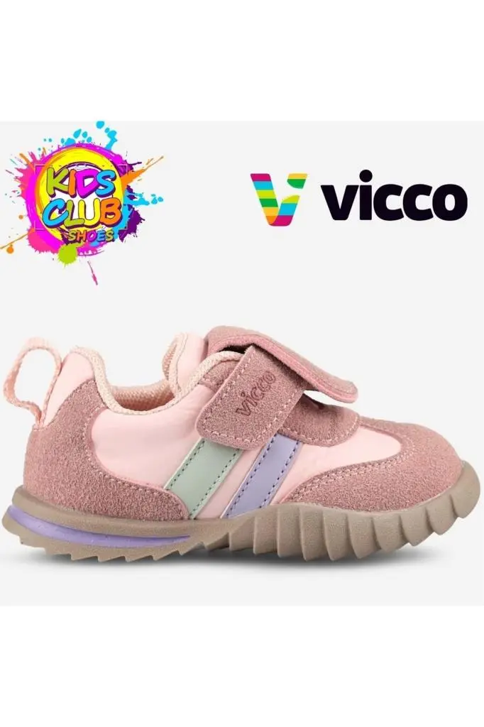 Vicco Matilda 346.B26K.140 Anatomik Taban Kız Çocuk Sneaker Ayakkabı Pudra 22-25 